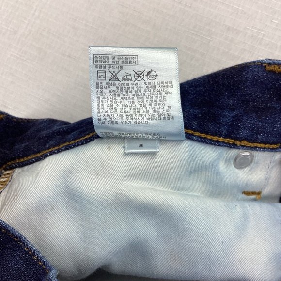 Uniqlo Men’s Selvedge Jeans Size 31x32 Slim Straight Fit Blue Denim - Picture 6 of 14